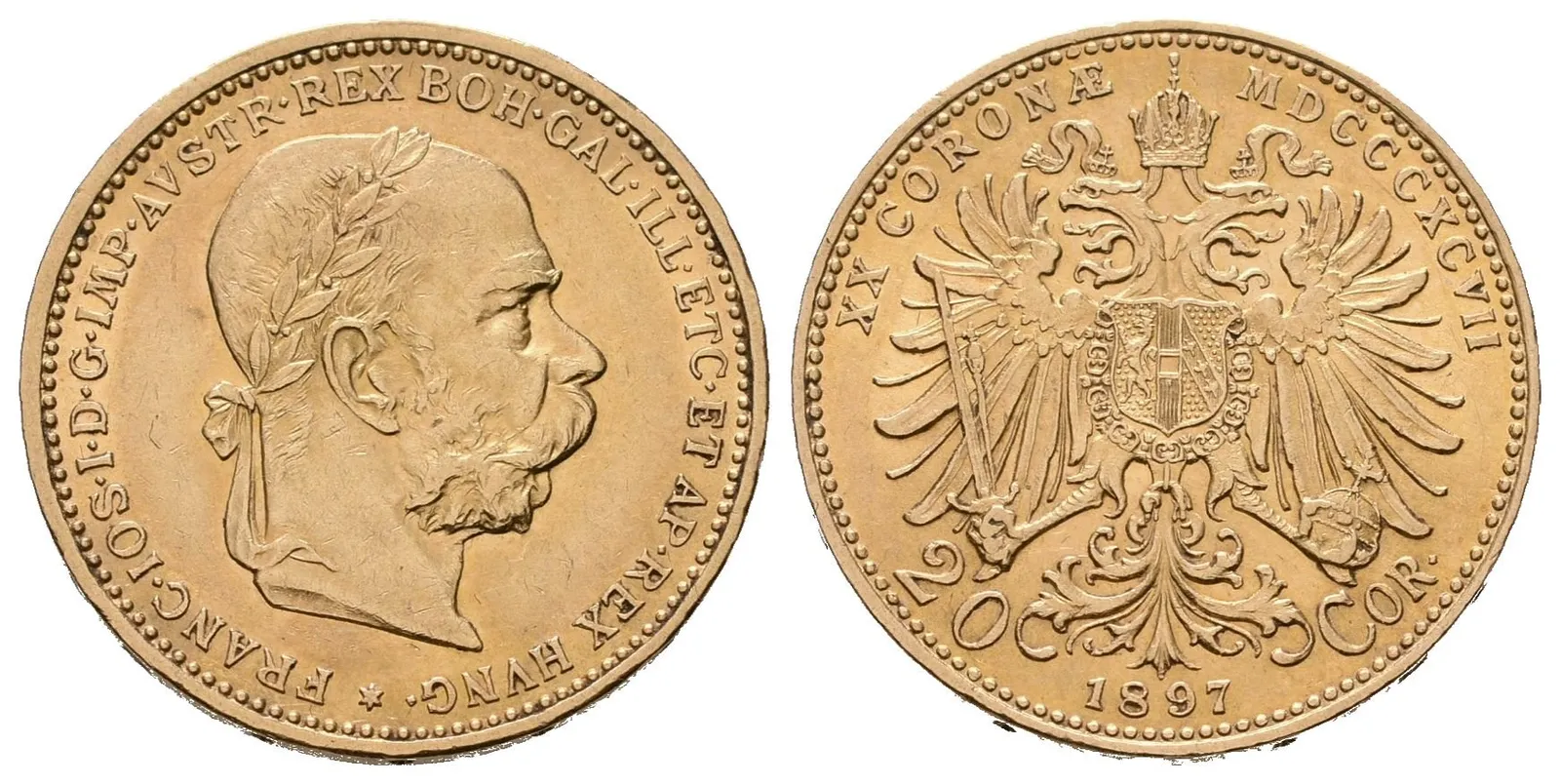 20 Koruna 1897