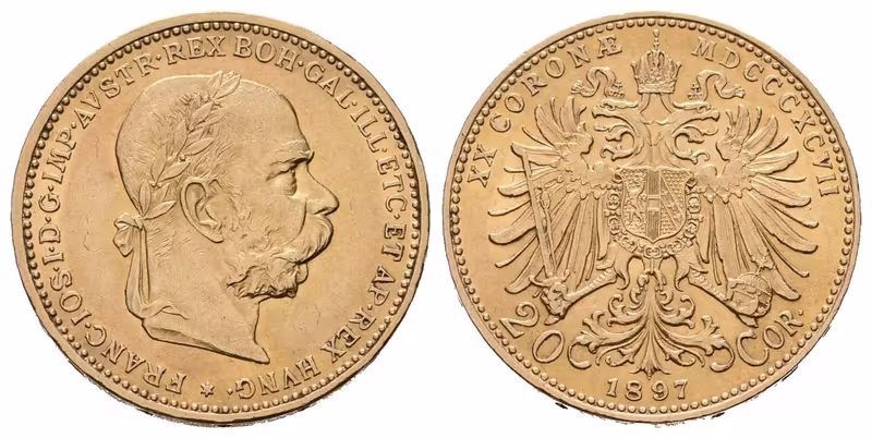 20 Koruna 1897