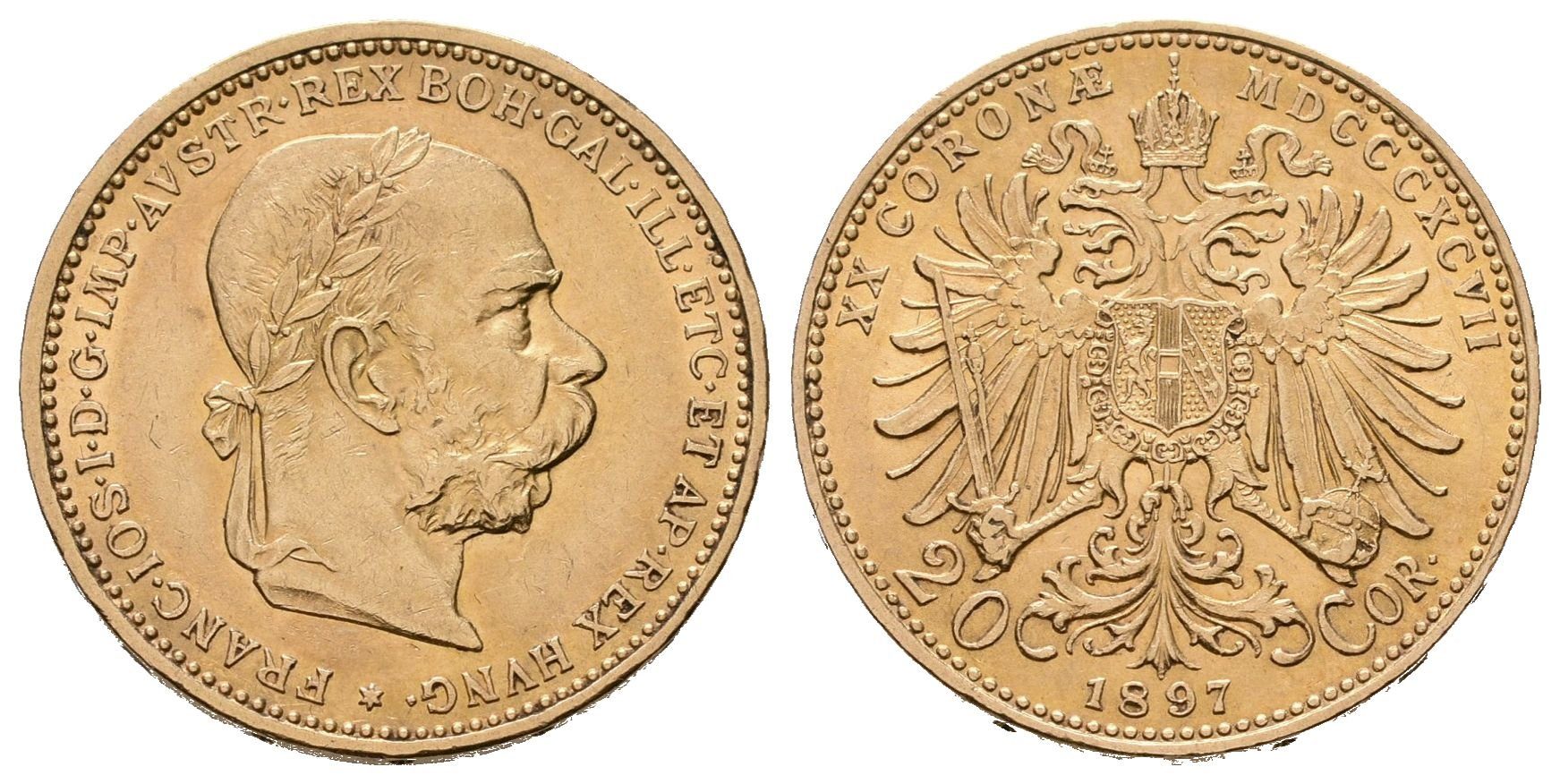 20 Koruna 1897
