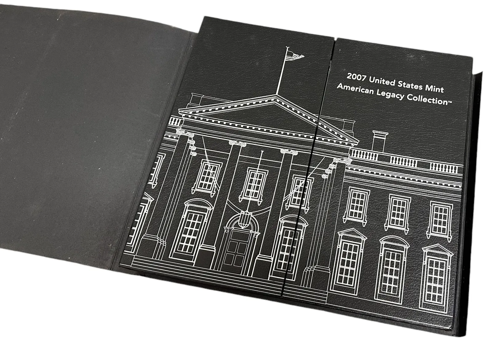 USA, Sada stříbrných a pamětních oběžných mincí 2007 PROOF - American Legacy Collection
