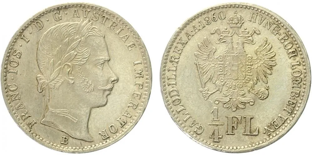 Rakouská a spolková měna, 1857 - 1892 — 1