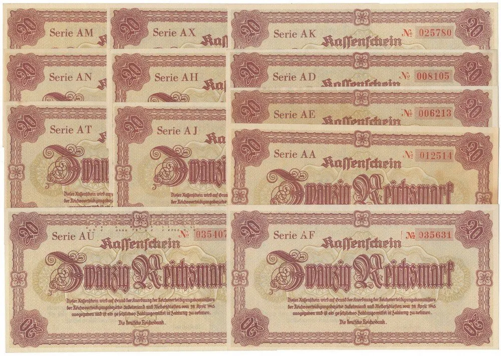 Nouzovky české od roku 1914 — 1