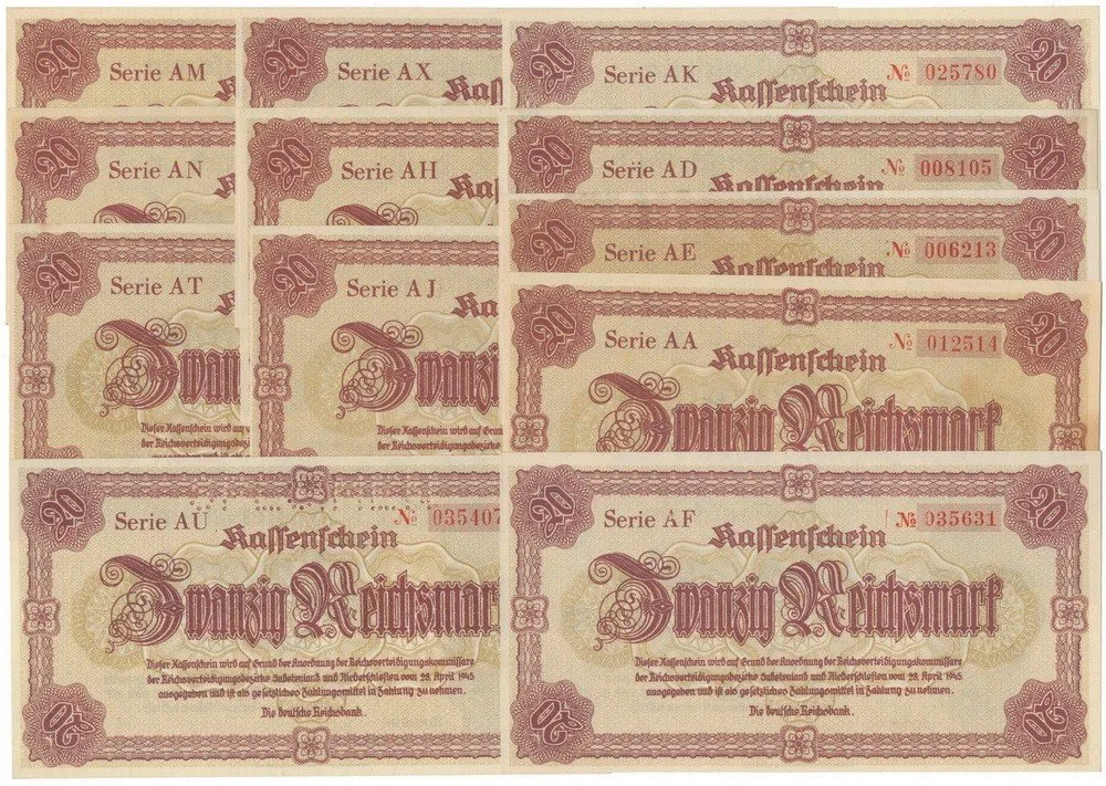 Nouzovky české od roku 1914 — 1