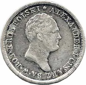 Ražby pro Polsko, Alexander I., 1801 - 1825 — 1