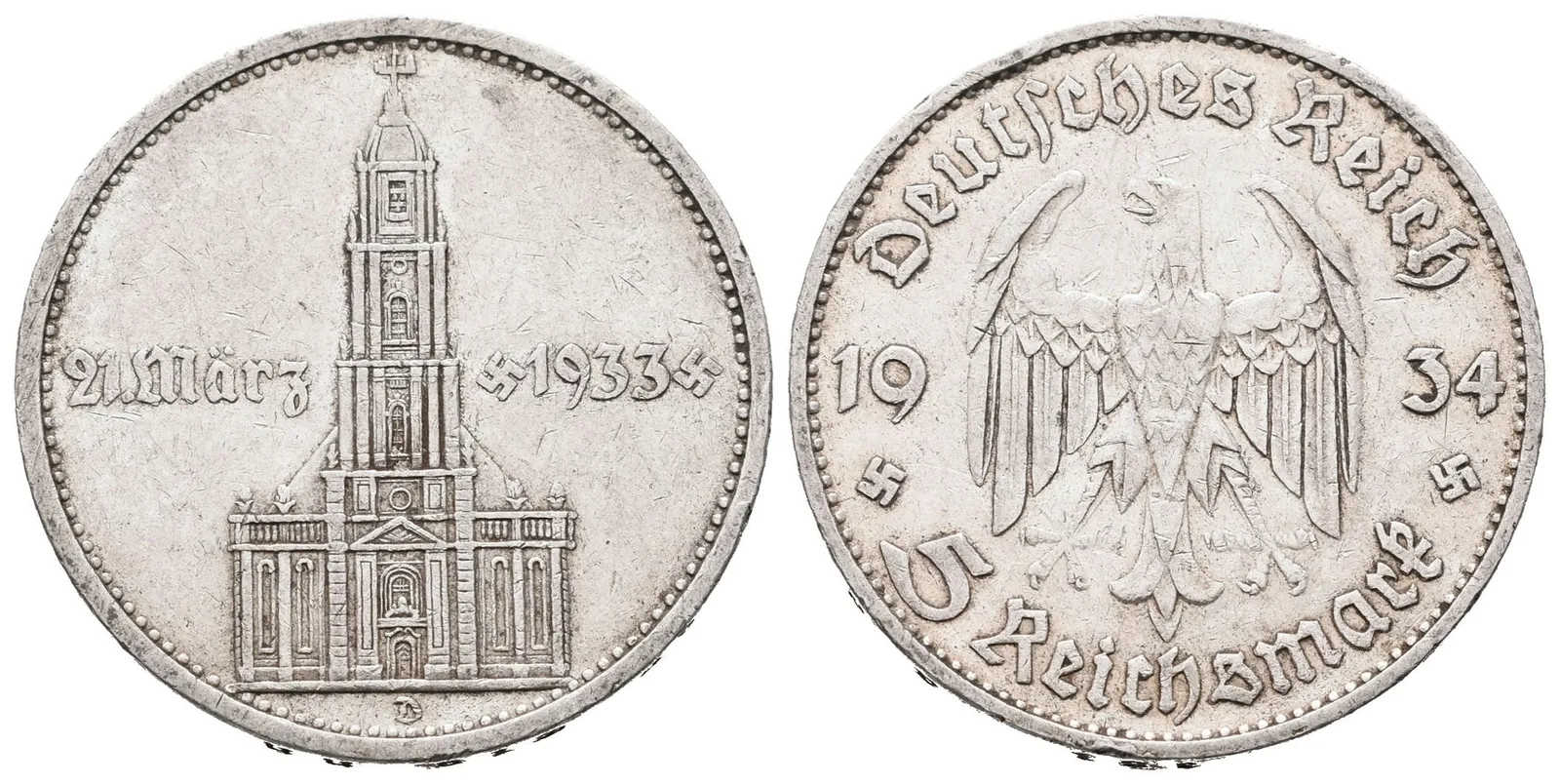 III. říše, 5 Marka 1934 D
