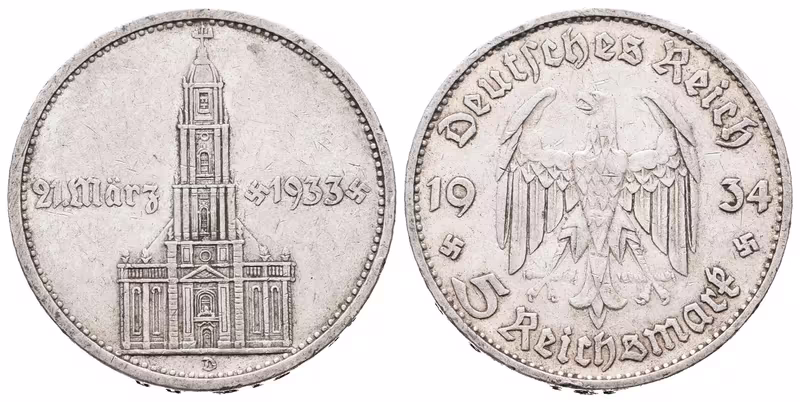 III. říše, 5 Marka 1934 D