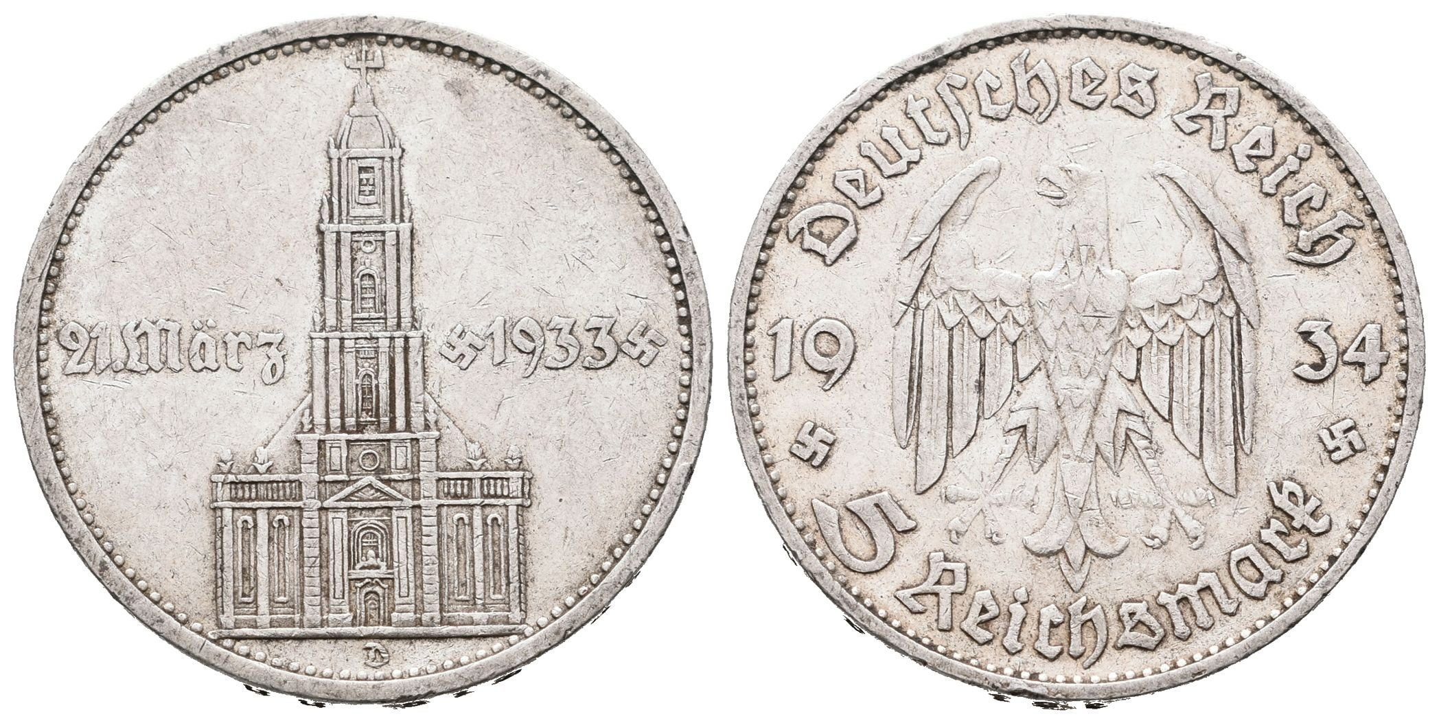 III. říše, 5 Marka 1934 D