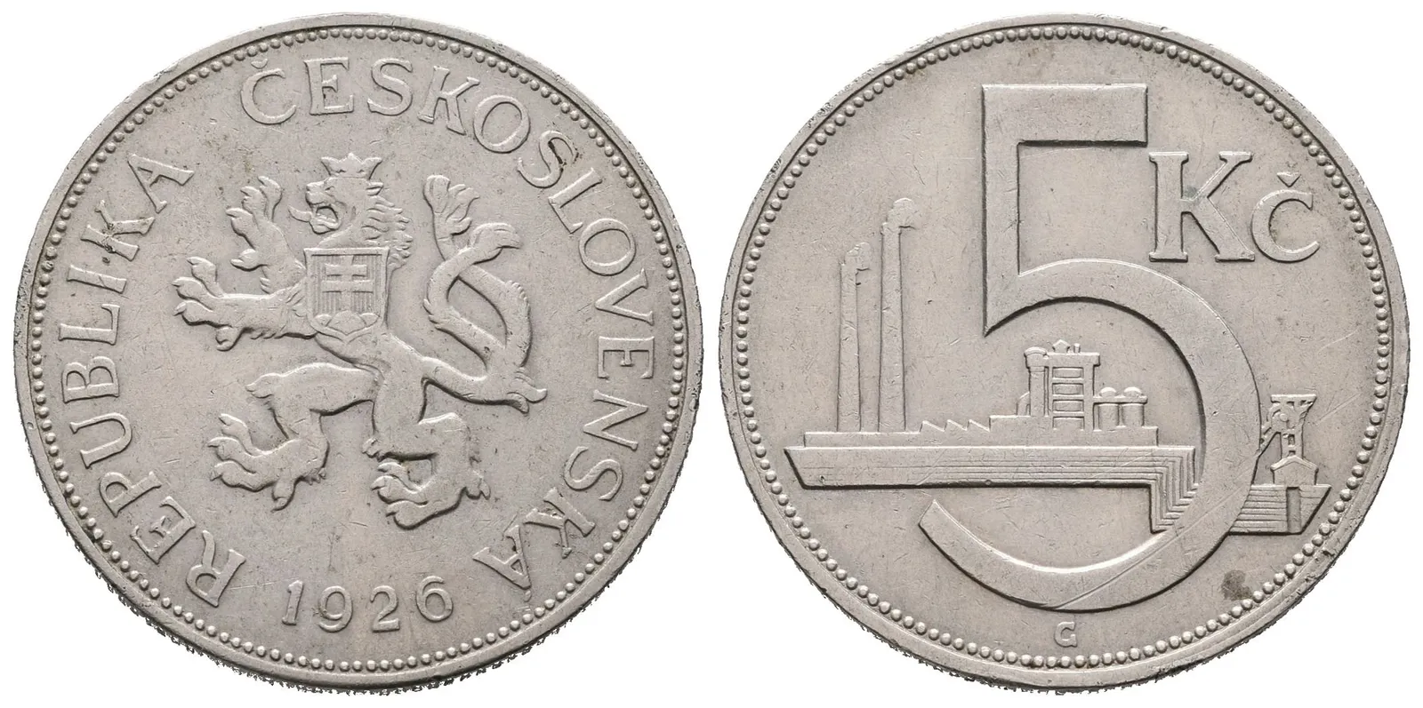 5 Koruna 1926