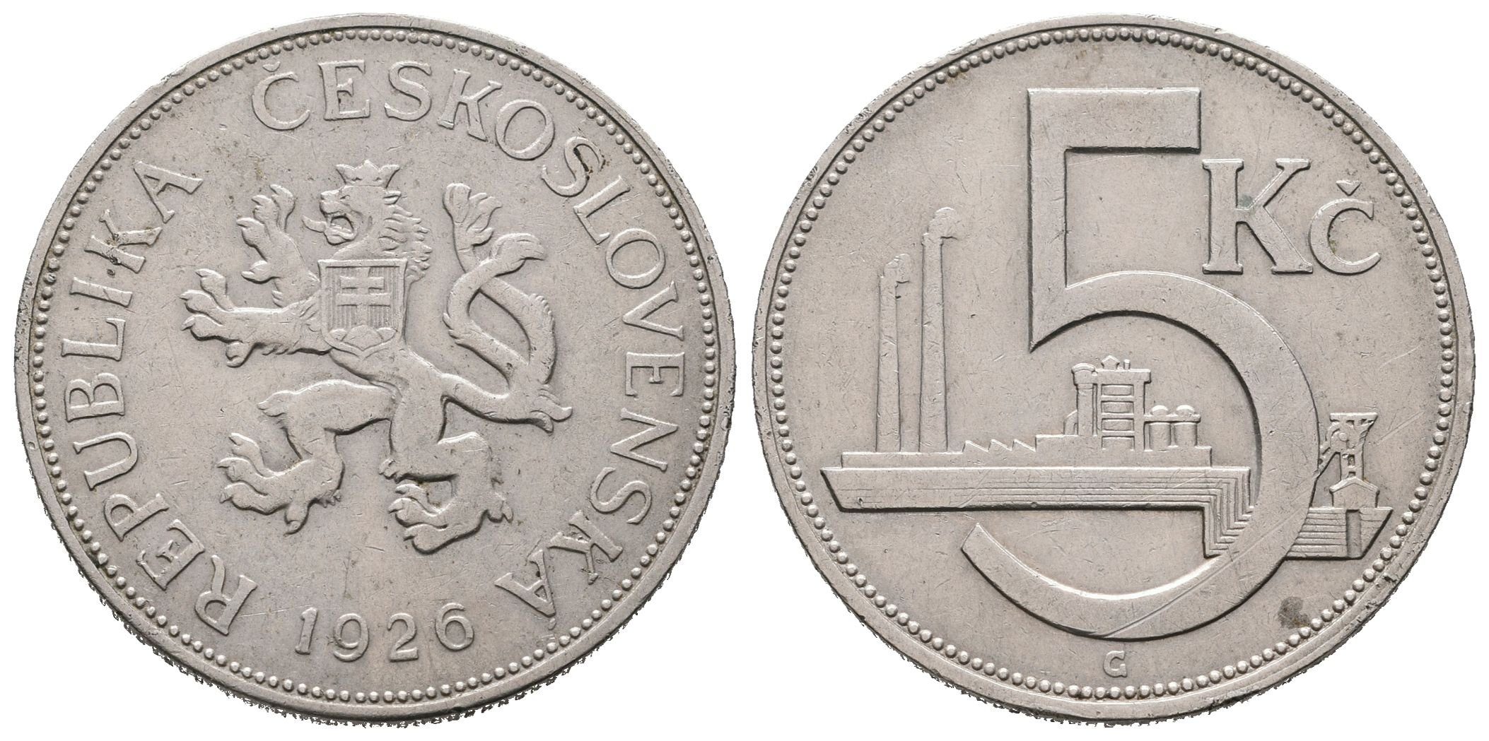 5 Koruna 1926