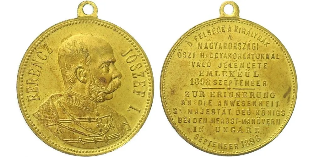 František Josef I., medaile vojenských manévrů — 1