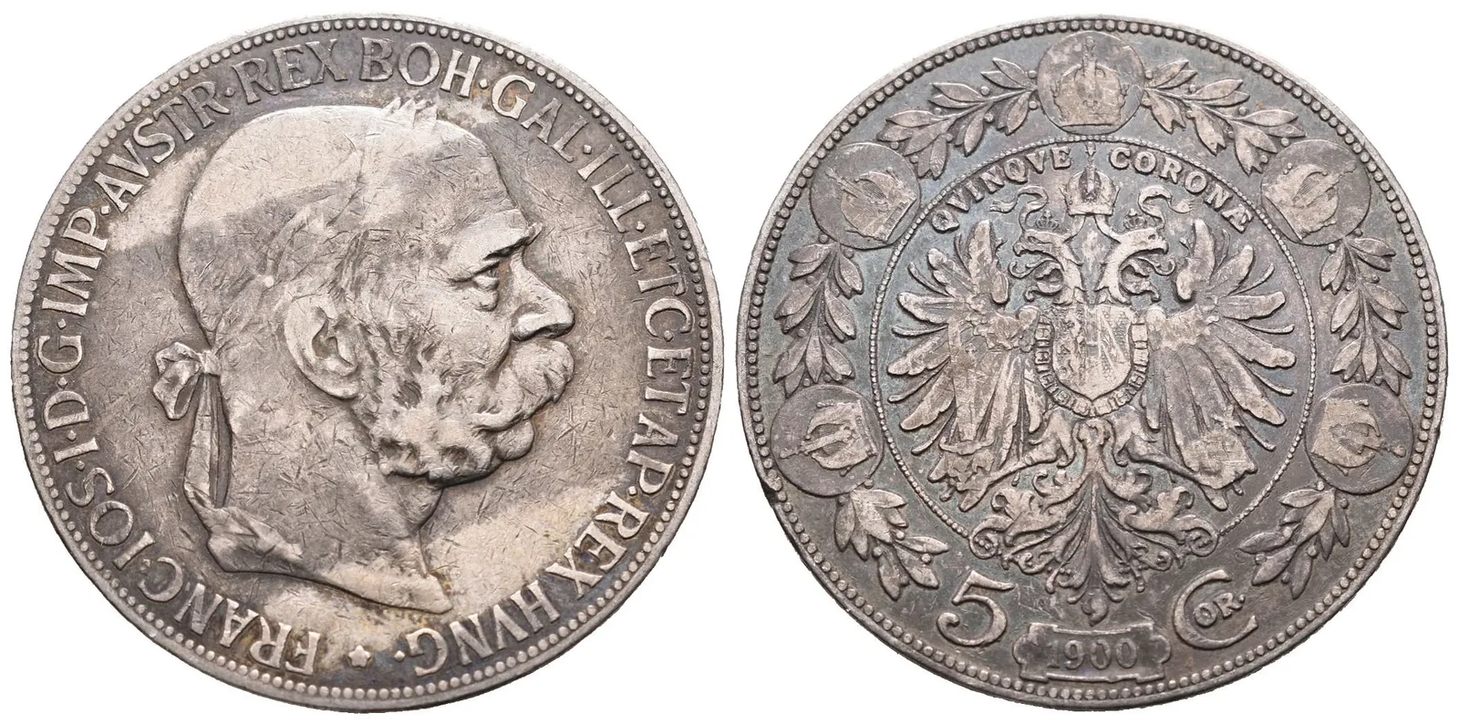 5 Koruna 1900