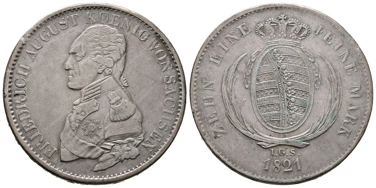 Sasko, Friedrich August III./I., 1763 - 1827 — 1