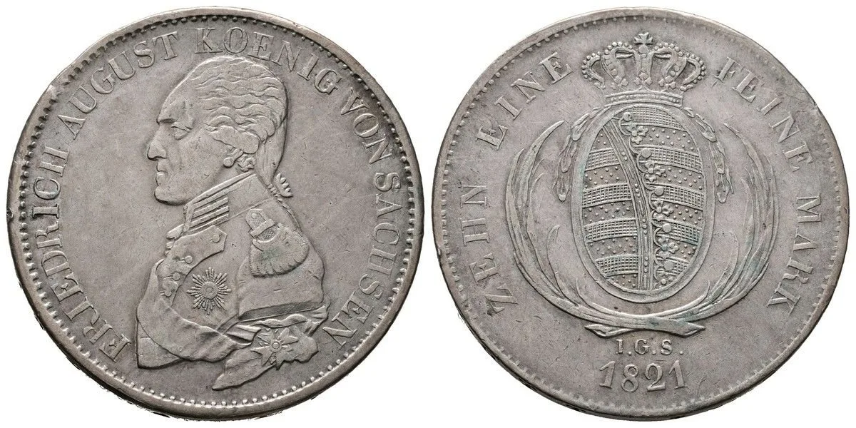 Sasko, Friedrich August III./I., 1763 - 1827 — 1