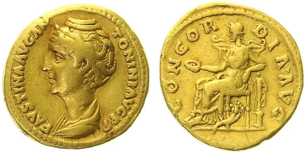 Faustina senior, manželka Antonina Pia — 1
