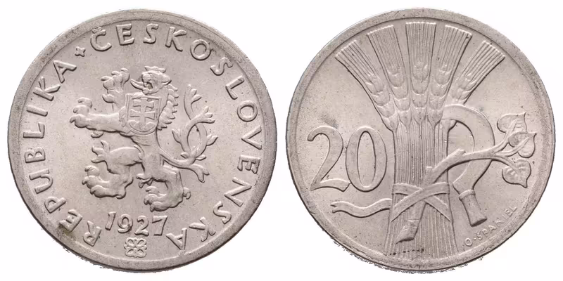 20 Haléř 1927