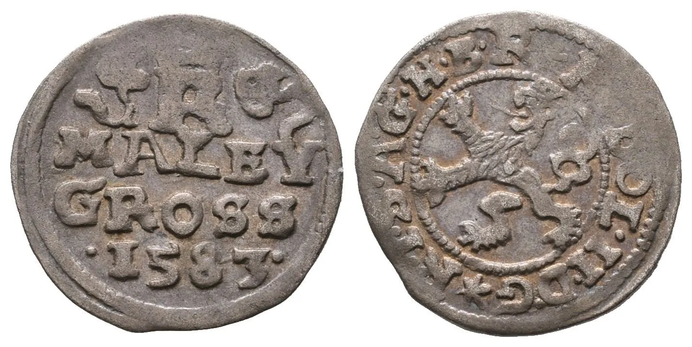 Malý groš 1583, České Budějovice