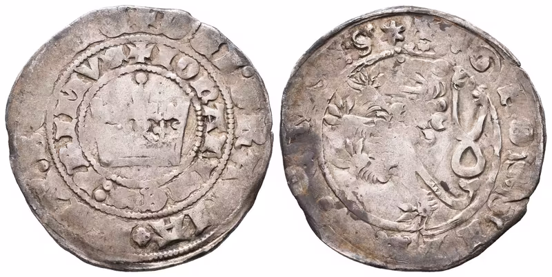 Jan Lucemburský, Pražský groš, Castelin 47