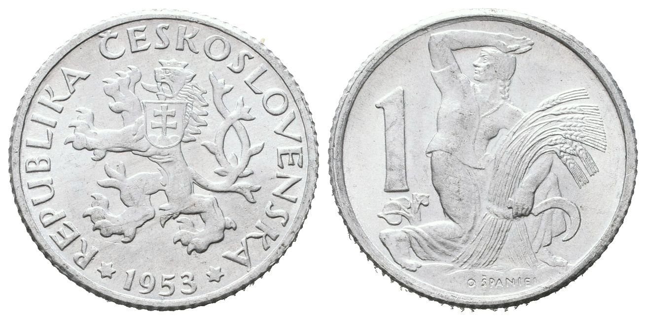 1 Koruna 1953