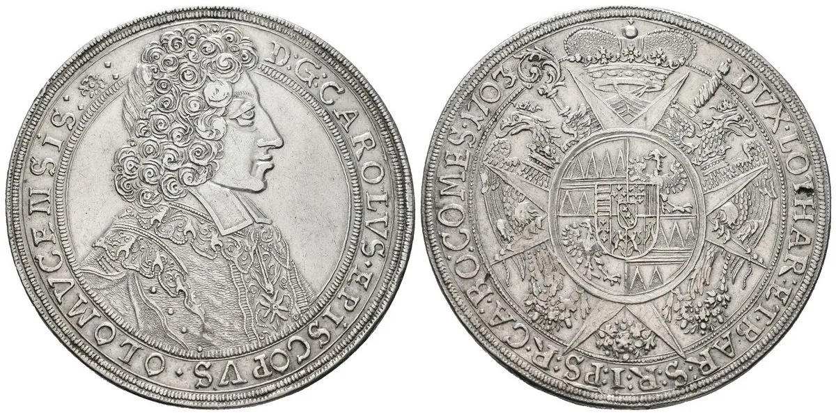 Olomouc - biskupství, Karel III. Lotrinský, 1695 - 1711 — 1
