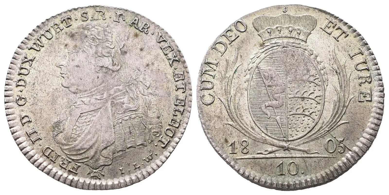 Württemberg, Friedrich II., 1797 - 1806 - 1816 — 1