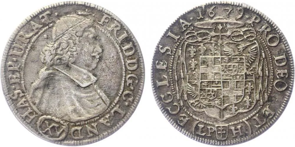 Vratislav - biskupství, Friedrich von Hessen-Darmstadt, 1671 - 1682 — 1
