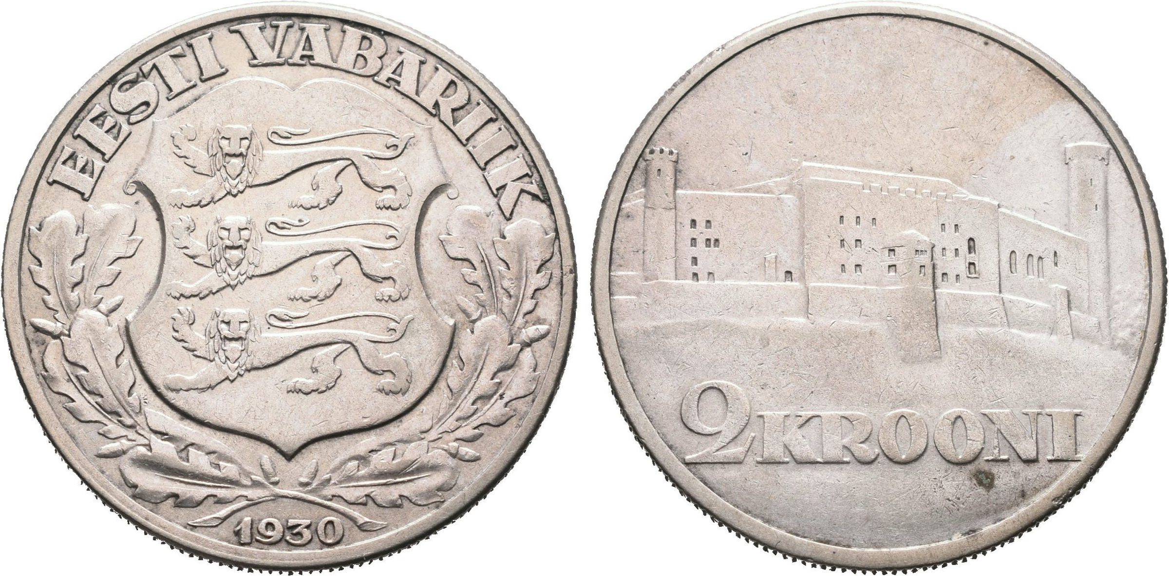 Estonsko, 2 Koruna 1930
