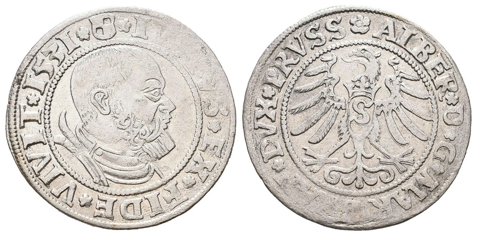 Prusko, Albrecht von Brandenburg, 1525 - 1568 — 1