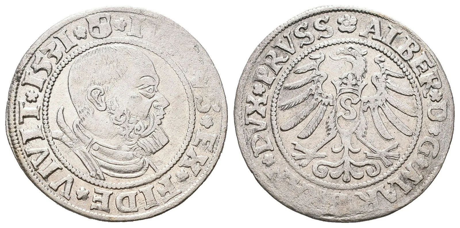 Prusko, Albrecht von Brandenburg, 1525 - 1568 — 1