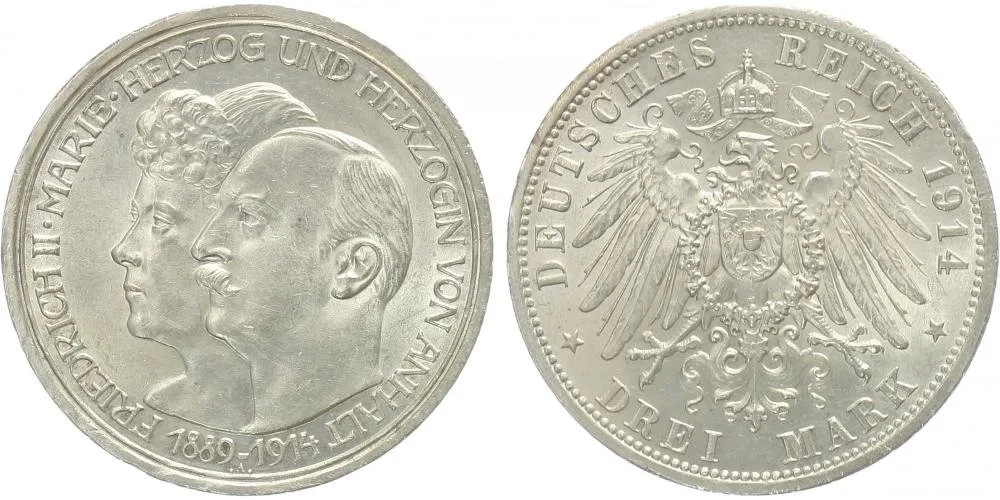 Anhalt, Friedrich II., 1904 - 1918 — 1