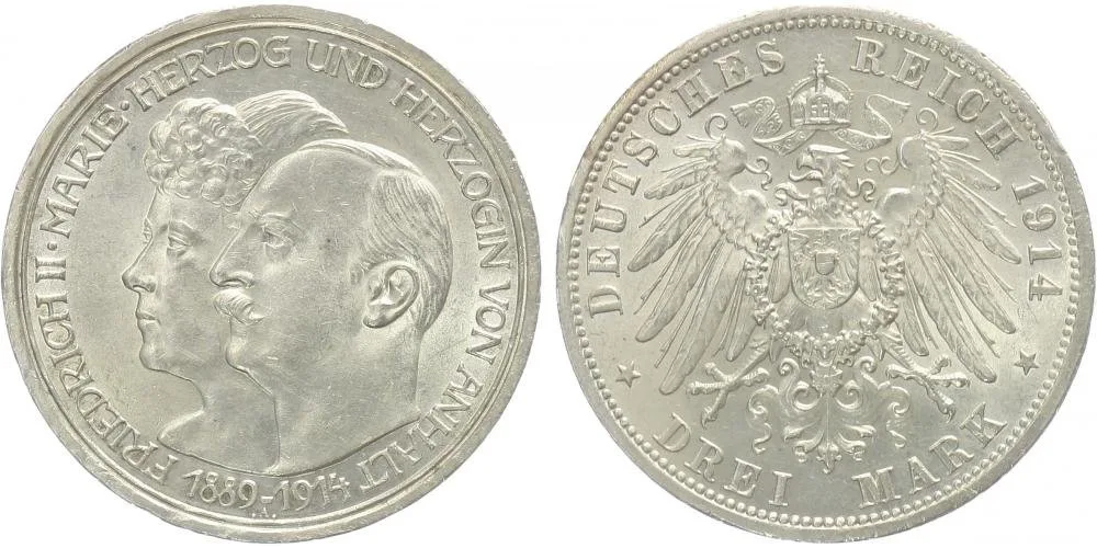 Anhalt, Friedrich II., 1904 - 1918 — 1