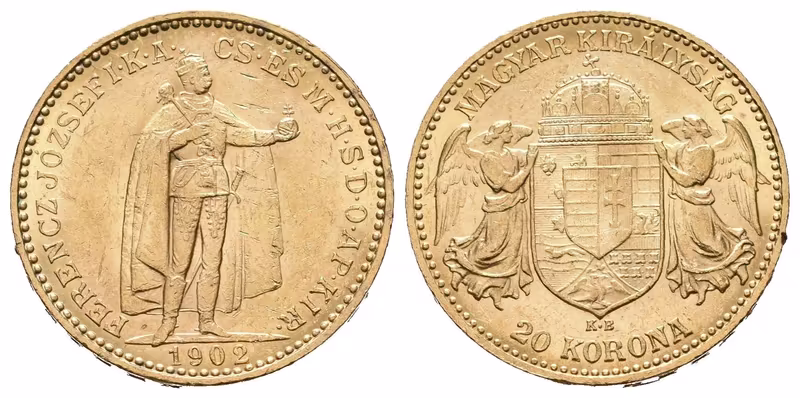 20 Koruna 1902 KB