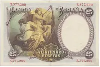Španělsko, 25 Pesetas 1931, P.81 - fotografie 2