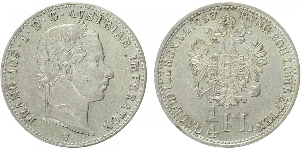 Rakouská a spolková měna, 1857 - 1892 — 1