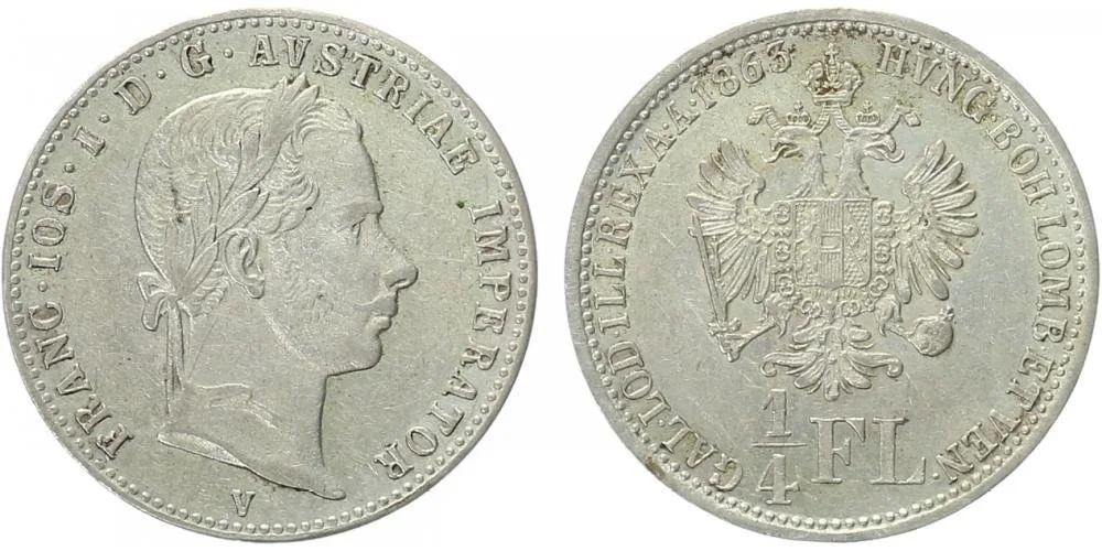 Rakouská a spolková měna, 1857 - 1892 — 1