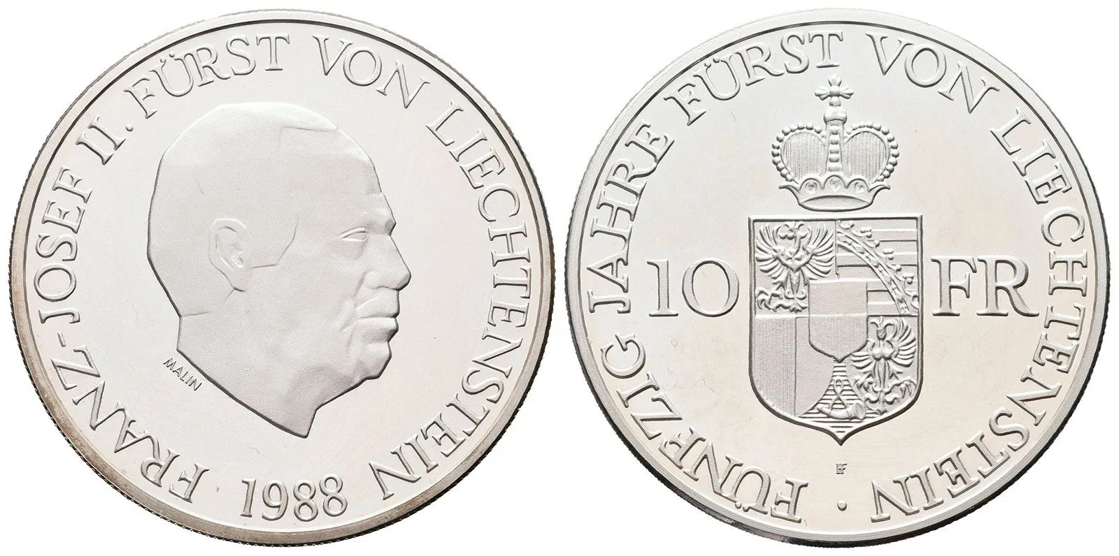 Liechtenstein, Franz Josef II., 1938 - 1990 — 1