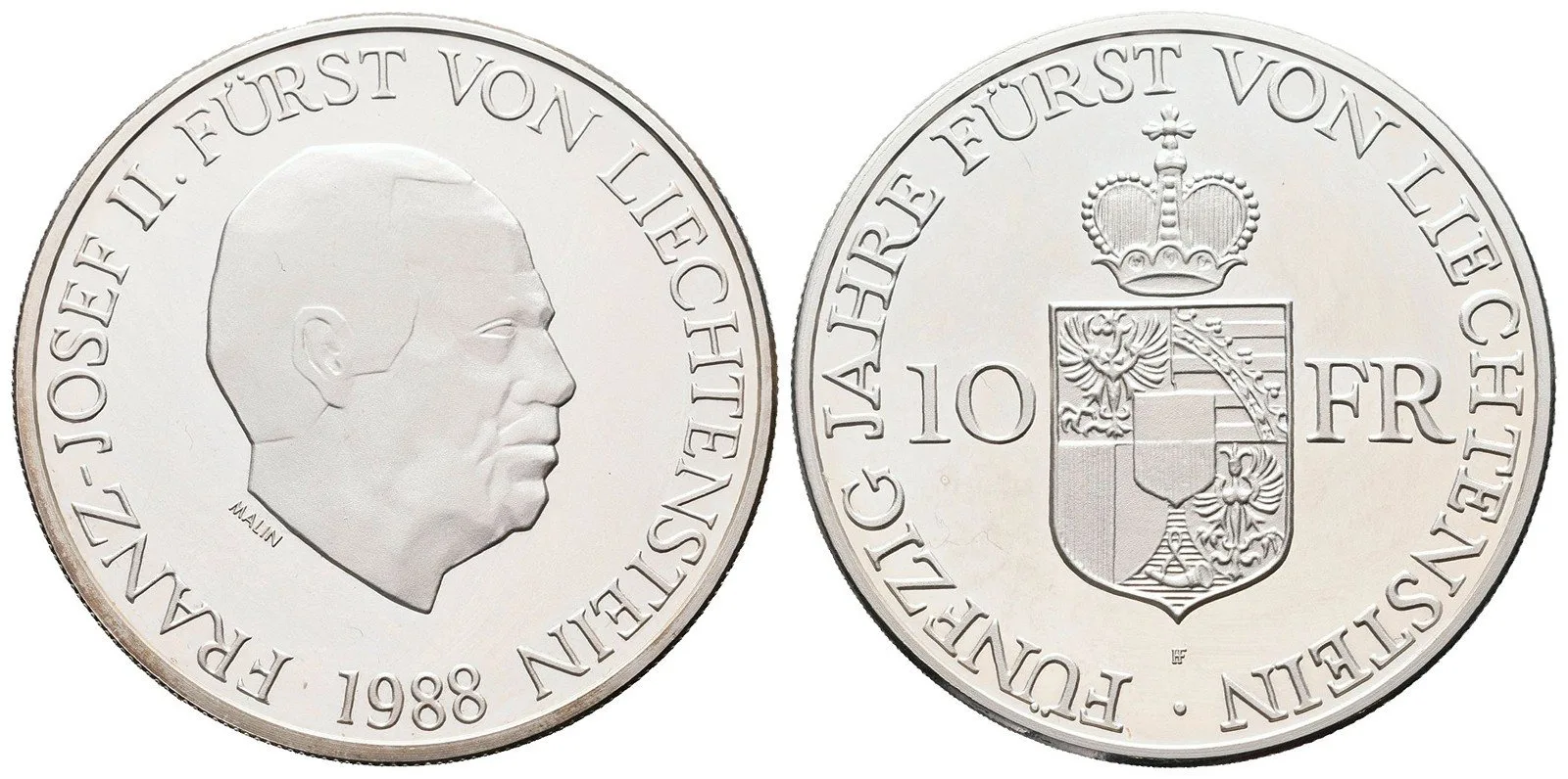 Liechtenstein, Franz Josef II., 1938 - 1990 — 1