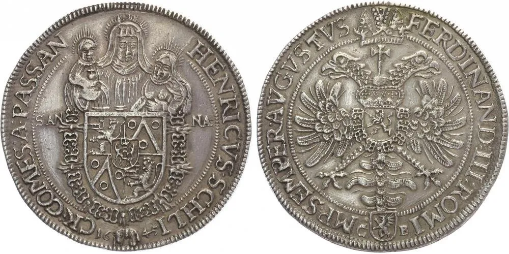 Šlik Jindřich, 1612 - 1650 — 1