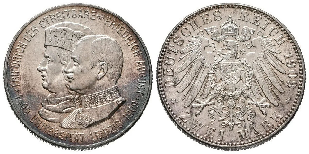 Sasko, Friedrich August III., 1904 - 1918 — 1