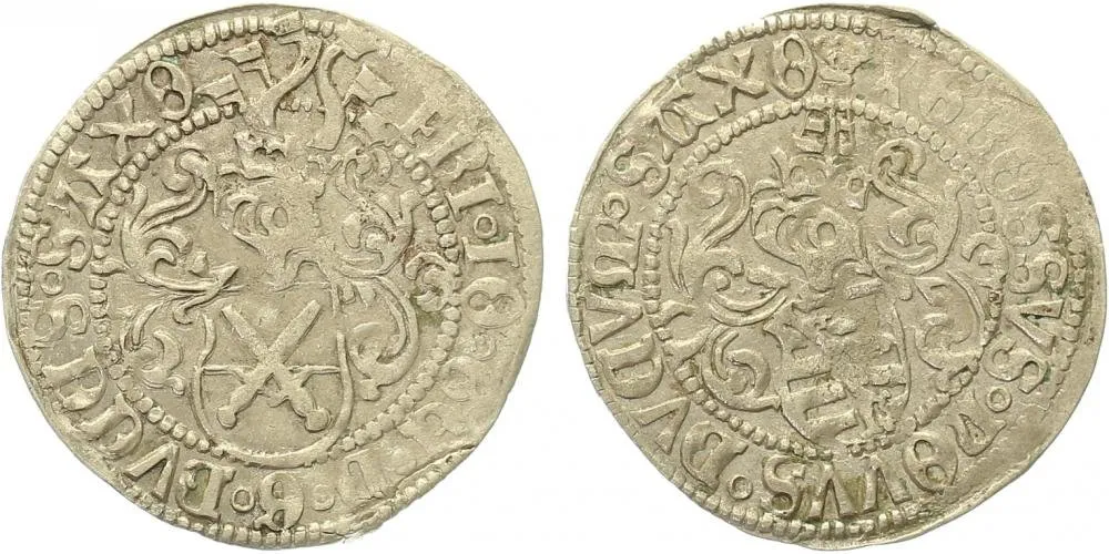 Sasko, Friedrich III., Johann a Georg, 1507 - 1525 — 1