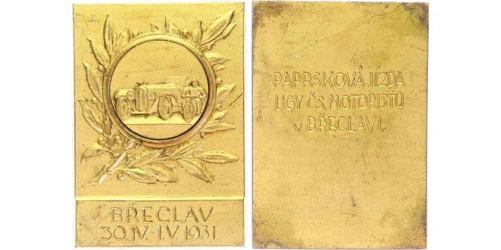 Sportovní medaile - motorismus — 1
