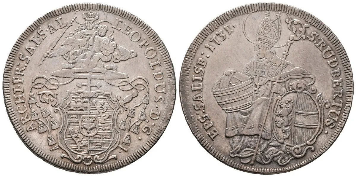 Salzburg - arcibiskupství, Leopold Anton Firmian, 1727 - 1744 — 1