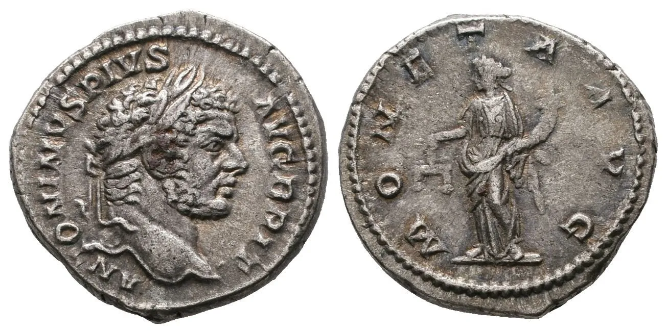 Caracalla, Denár, RIC. 224