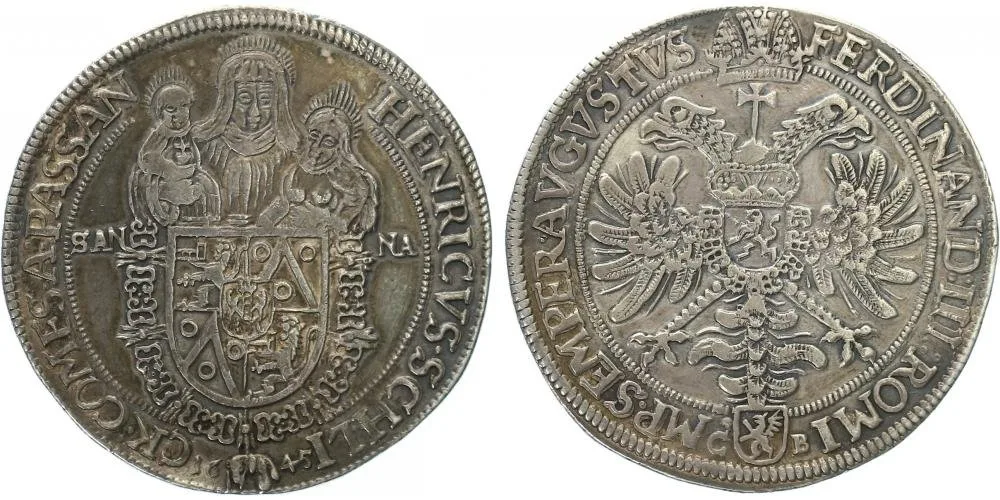 Šlik Jindřich, 1612 - 1650 — 1