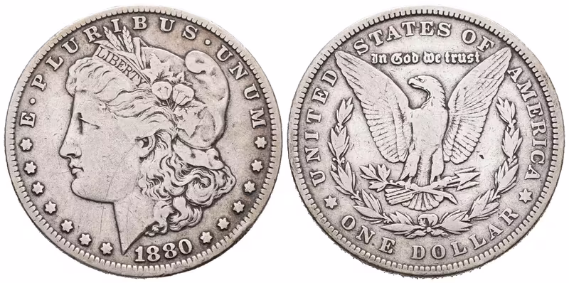 USA, 1 Dollar 1880