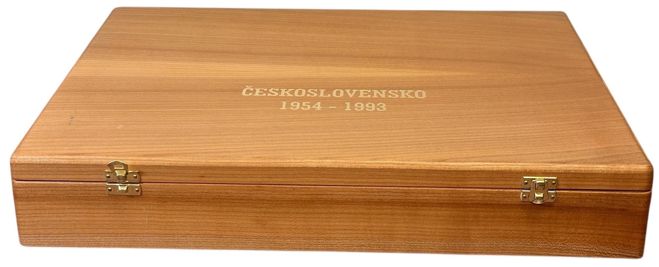 Etue na mince - Československo 1954 - 1993, dřevo