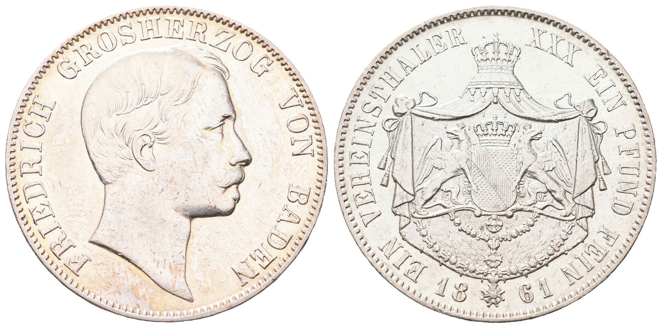 Baden, Spolkový Tolar 1861