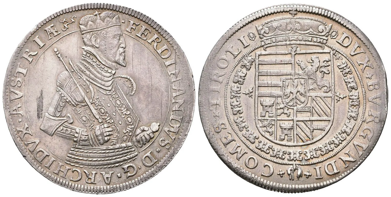 Arcivévoda Ferdinand Tyrolský, 1564 - 1595 — 1