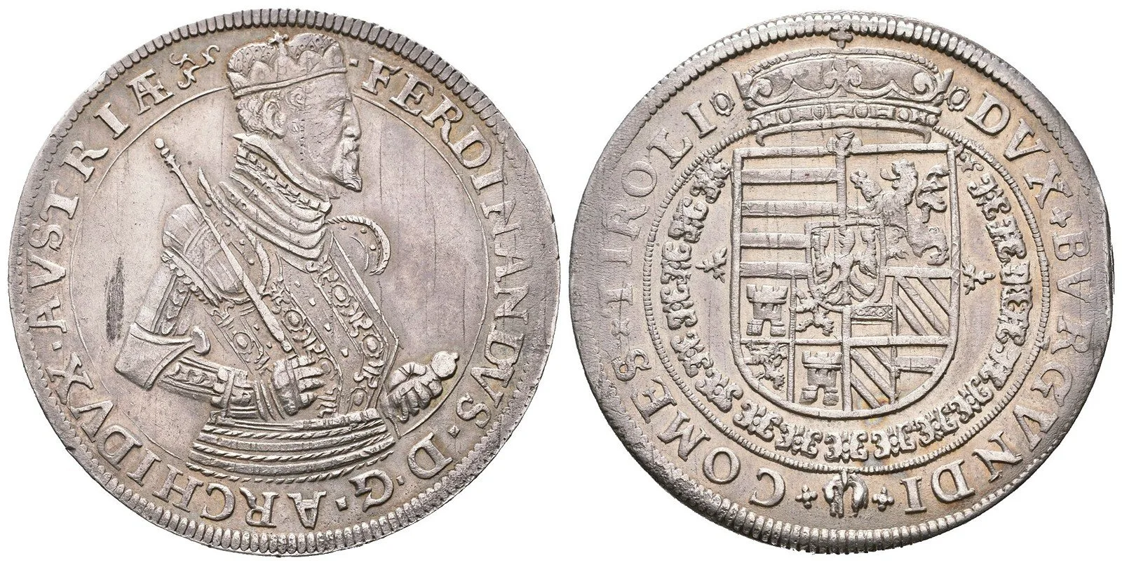 Arcivévoda Ferdinand Tyrolský, 1564 - 1595 — 1