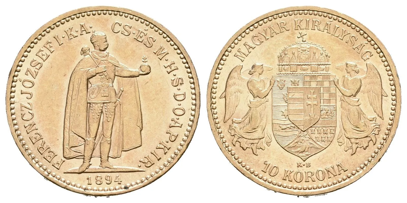 10 Koruna 1894 KB