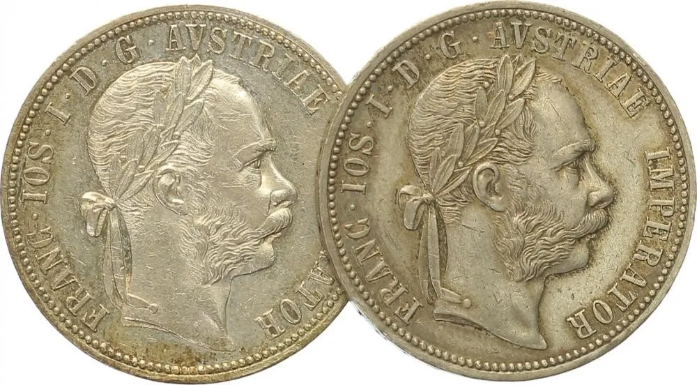 Rakouská a spolková měna, 1857 - 1892 — 1